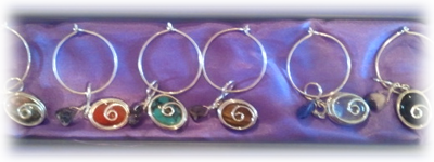 The Grateful Stone - Wine Charm Sets